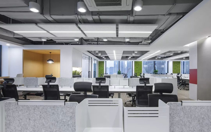 移動智能辦公設(shè)計理念 龍湖集團總部辦公室裝修設(shè)計方案